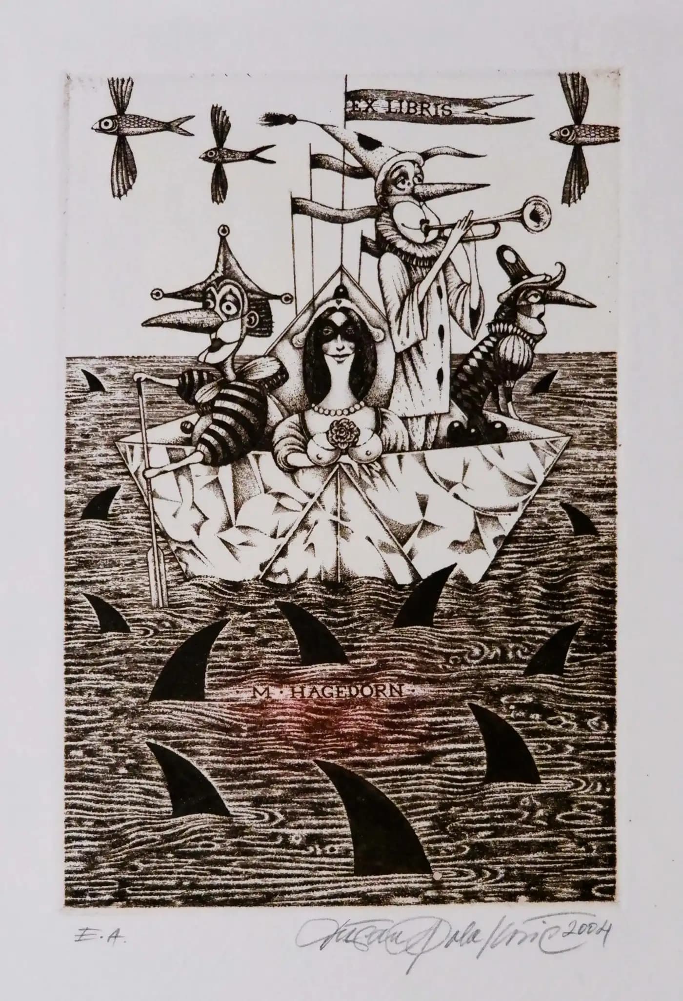Exl. Libris Hagedorn